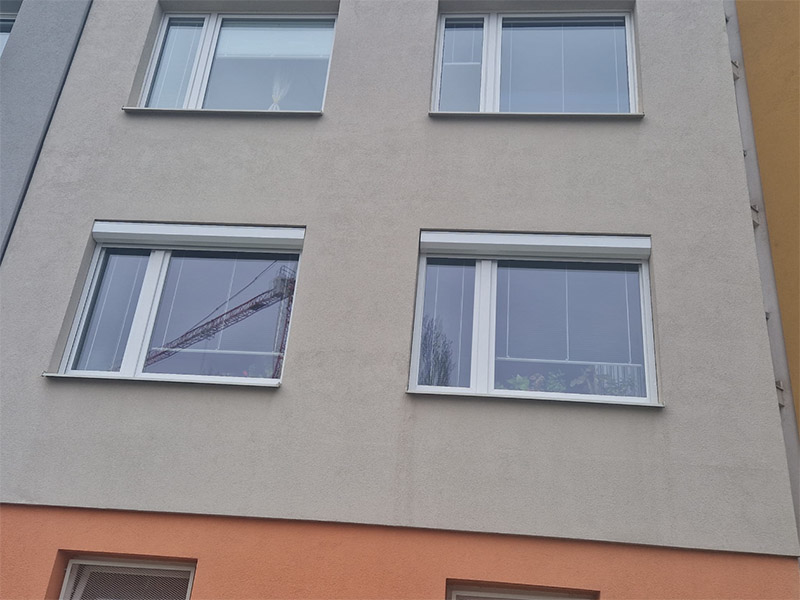 servis oken v paneláku